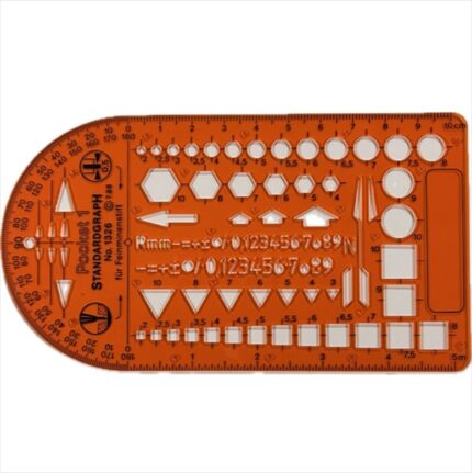 STANDARDGRAPH TEMPLATE No.1326 MULTIPURPOSE POCKET 1