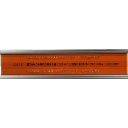 STANDARDGRAPH LETTERING GUIDE No.202/2MM