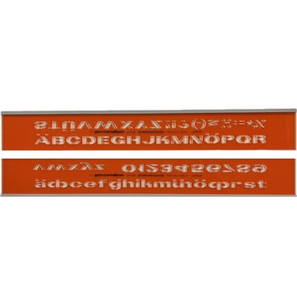 STANDARDGRAPH LETTERING GUIDE No.211/10MM [POSEIDON]