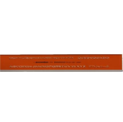STANDARDGRAPH LETTERING GUIDE No.211/5MM [POSEIDON]