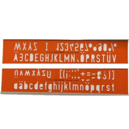 STANDARDGRAPH LETTERING GUIDE No.214/25MM
