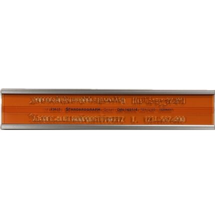 STANDARDGRAPH LETTERING GUIDE No.214/5MM