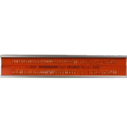 STANDARDGRAPH LETTERING GUIDE No.214/6MM