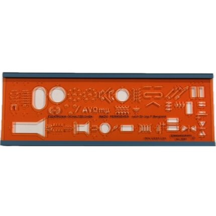 STANDARDGRAPH TEMPLATE No.3380 ELECTRONIC RADIO/TV WIRING DIAGRAM