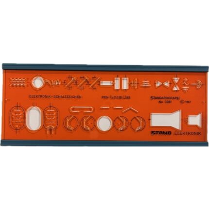 STANDARDGRAPH TEMPLATE No.3381 ELECTRONICS DRAWING