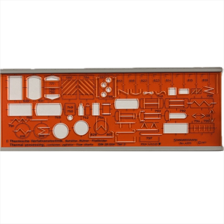 ST4370.jpg STANDARDGRAPH TEMPLATE No.4370 THERMAL PROCESS ENGINEERING - Image 1