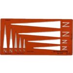 STANDARDGRAPH TEMPLATE No.7310 NORTHERN CARDINAL POINT