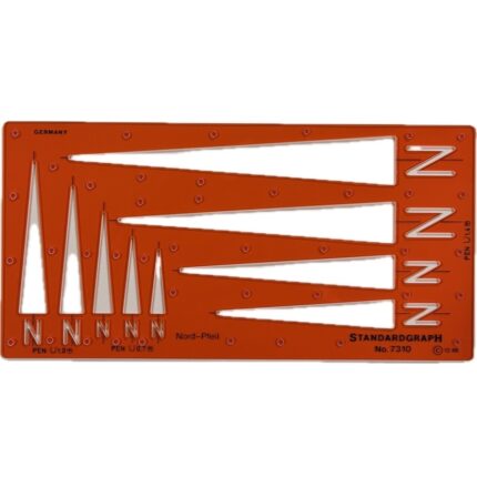 STANDARDGRAPH TEMPLATE No.7310 NORTHERN CARDINAL POINT
