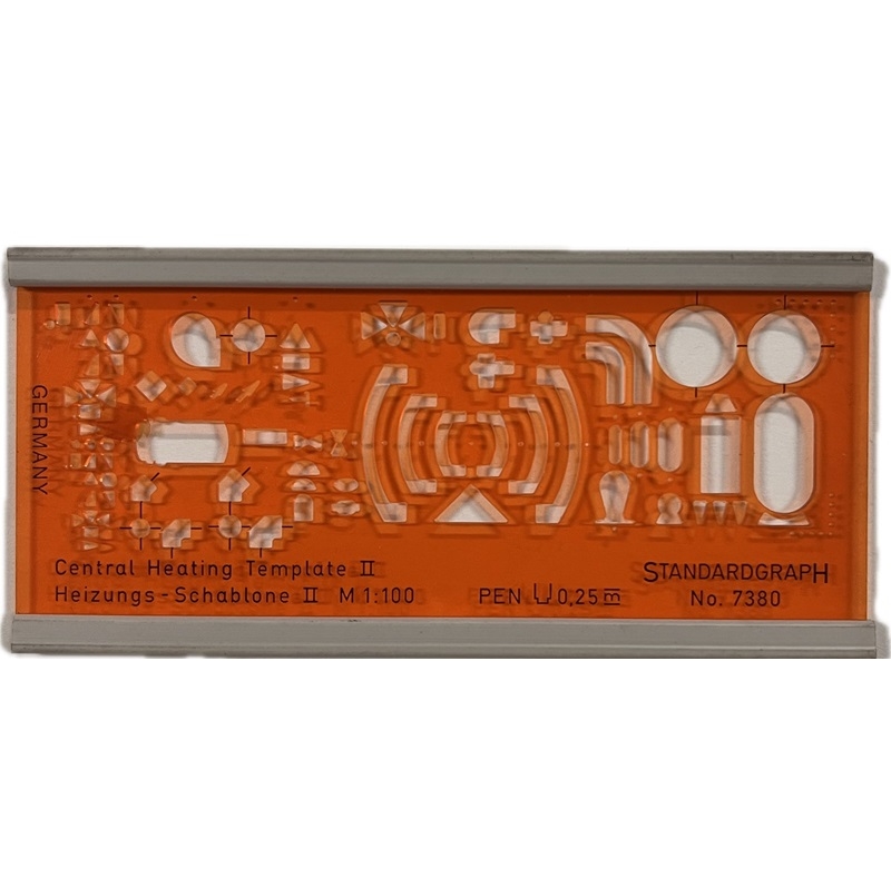 ST7380.jpg STANDARDGRAPH TEMPLATE No.7380 1:100 CENTRAL HEATING II - Image 1