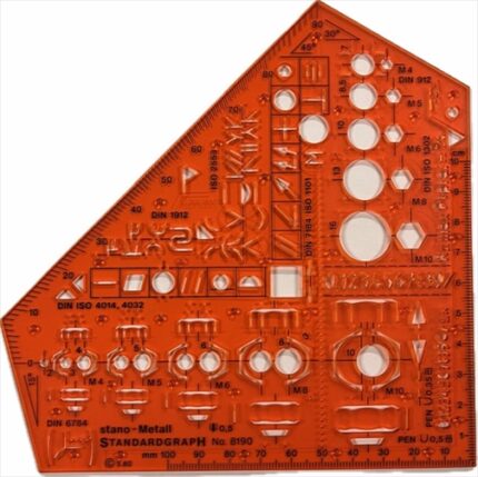 STANDARDGRAPH TEMPLATE No.8190 METALL MECHANICAL ENGINEERING