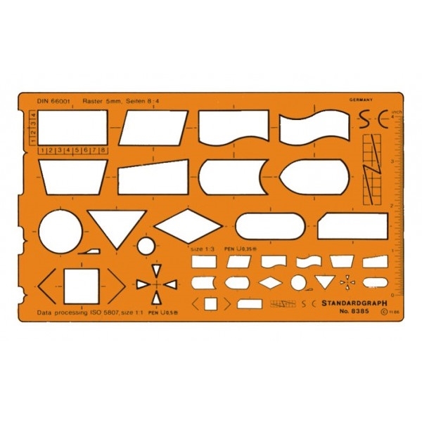 ST8385.jpg STANDARDGRAPH TEMPLATE No.8385 COMPUTER SCIENCE AND DATA PROCESSING - Image 1