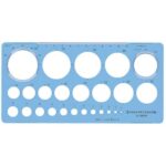 STANDARDGRAPH CIRCLES TEMPLATE D.1-36MM