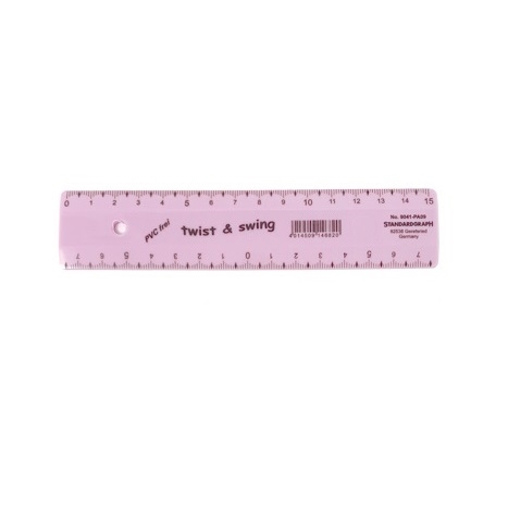 ST9041-PA09.jpg STANDARDGRAPH TWIST+SWING FLEXIBLE RULER 15CM PASTEL PURPLE - Image 1