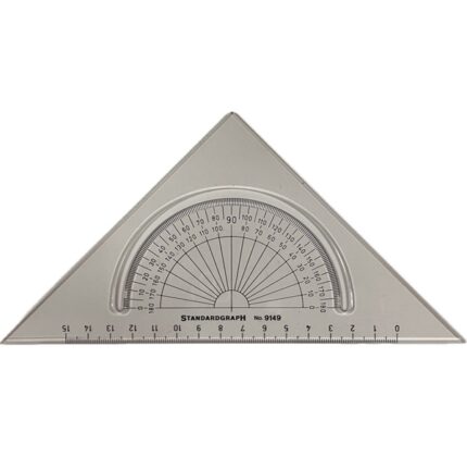 STANDARDGRAPH SQUARE TRIANGLE [WITH PROTRACTOR] No.9149
