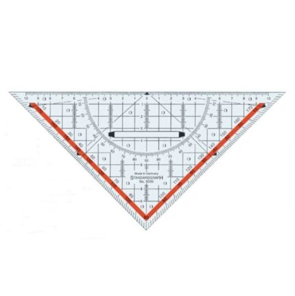 STANDARDGRAPH SET SQUARE TRIANGLE 23CM/180DGR No.9200 [WITH HOLDER]