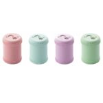 DUX ROUND BOX DOUBLE SHARPENER [1PC] [PASTEL COLOURED]