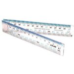 HELIX PLASTIC FOLDING RULER 30CM