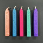STANDARDGRAPH SEALING WAX STICK 9CM [WITH WICK] ASSORTED COLOURS [1PC]