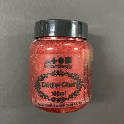 BRIANCLEGG GLITTER GLUE 100ML RED