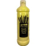 BRIANCLEGG READY MIXED TEMPERA PAINT 600ML FLUO YELLOW