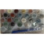 AUREUO ACRYLIC PAINT BY NUMBER STRETCHED CANVAS SET 40X50CM [POTTED PLANT] - Image 3