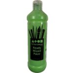 BRIANCLEGG READY MIXED TEMPERA PAINT 600ML FLUO GREEN