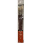 GEORGIAN BRUSH SET WHITE BRISTLE [LH] 3PCS STARTER