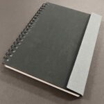 DALER ROWNEY CACHET DUETS SKETCHBOOK [SPIRAL] 7X10IN/17.8X25.4CM 110G 80SH BLACK/LIGHT GREY