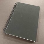 DALER ROWNEY CACHET LINEN SKETCHBOOK [SPIRAL] 7X10IN/17.8X25.4CM 110G 80SH BLACK