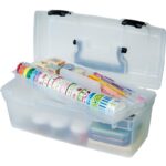 ARTBIN ESSENTIALS LIFT-OUT TRAY BOX CLEAR [EMPTY] - Image 2