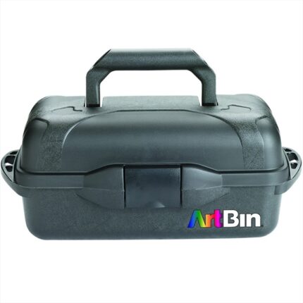 ARTBIN ESSENTIALS 1-TRAY BOX BLACK [EMPTY]