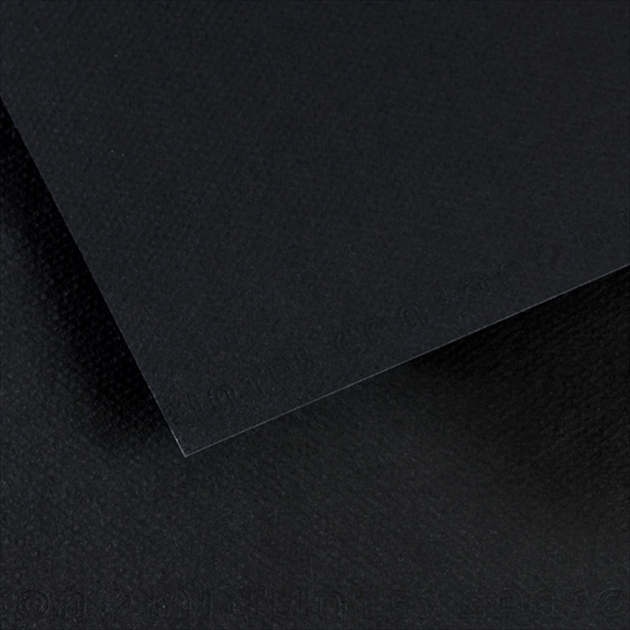 C361015.jpg CANSON MI-TEINTES PAPER 160G 55X75CM BLACK 425 - Image 1
