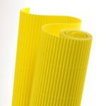 CANSON CORRUGATED CARDBOARD [ONDULÉ] 300G 50X70CM LEMON