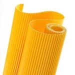 CANSON CORRUGATED CARDBOARD [ONDULÉ] 300G 50X70CM YELLOW