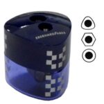 EBERHARD FABER TRIANGULAR DOUBLE SHARPENER [WITH CONTAINER]