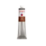 DALER ROWNEY GEORGIAN WATER MIXABLE OIL COLOUR 200ML BURNT SIENNA