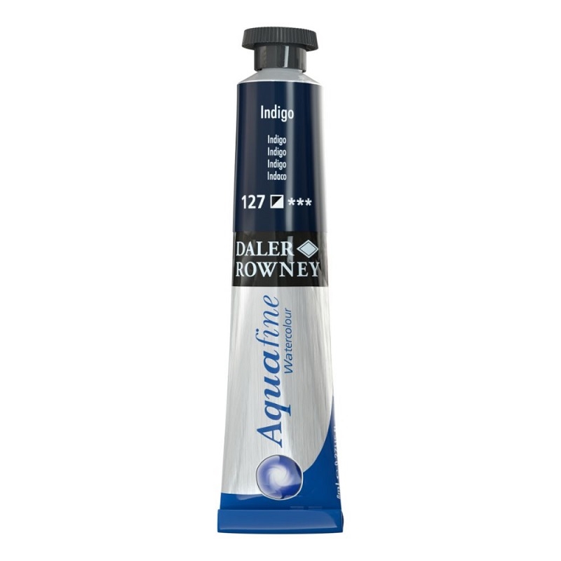 131008127.jpg DALER ROWNEY AQUAFINE WATERCOLOUR 8ML INDIGO - Image 1