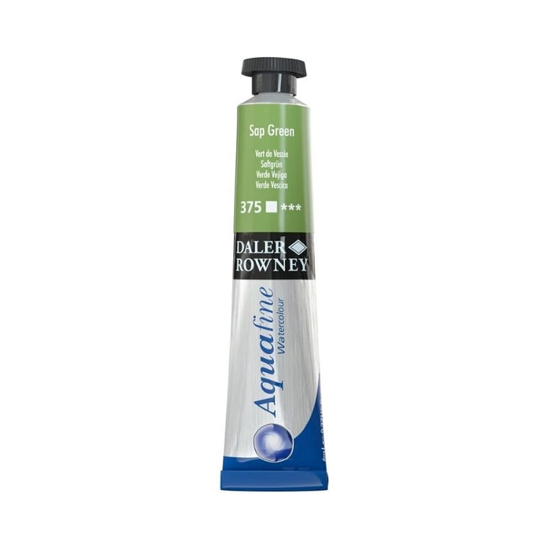 131008375.jpg DALER ROWNEY AQUAFINE WATERCOLOUR 8ML SAP GREEN - Image 1