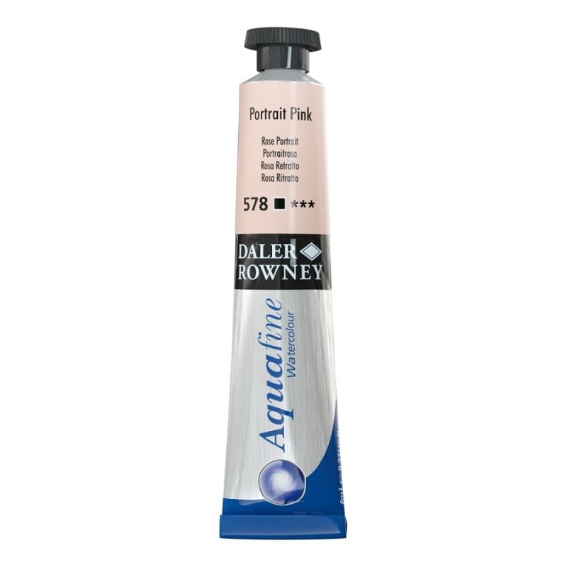 131008578.jpg DALER ROWNEY AQUAFINE WATERCOLOUR 8ML PEACH PINK - Image 1