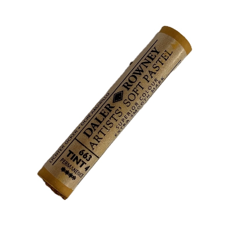 153004663.jpg DALER ROWNEY ARTISTS SOFT PASTEL YELLOW OCHRE 4 - Image 1