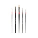 DALER ROWNEY GEORGIAN OIL BRUSH 5PCS [LH] SET #501 - Image 2