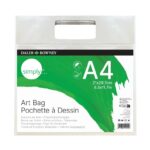 DALER ROWNEY SIMPLY PLASTIC ART BAG A4 21X29.7CM