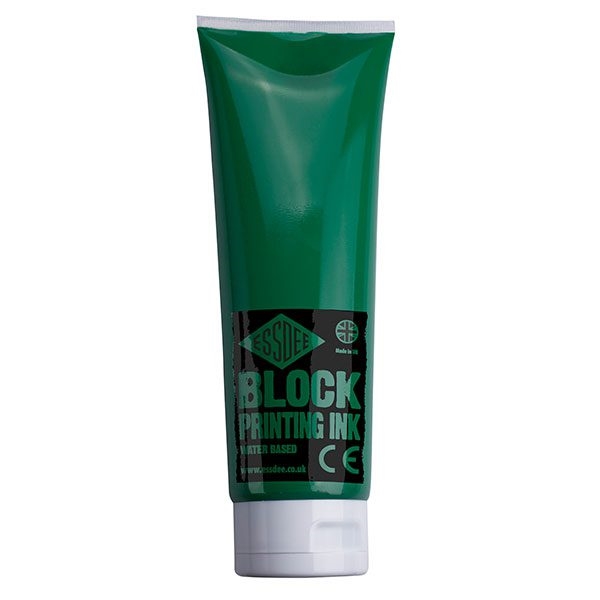 EACLPI.06.jpg ESSDEE BLOCK PRINTING LINO INK 300ML BRILLIANT GREEN - Image 1