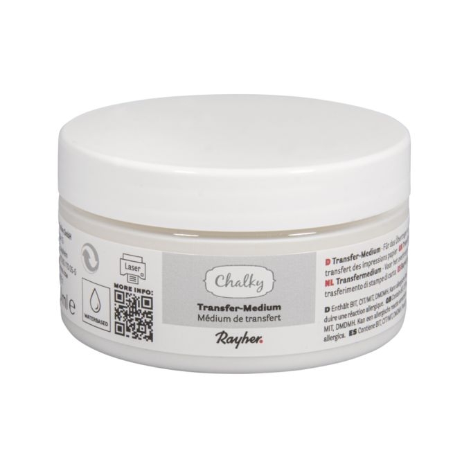 R35052000.jpg RAYHER CHALKY TRANSFER MEDIUM 100ML - Image 1