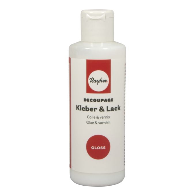 R35101000.jpg RAYHER DECOUPAGE GLUE+VARNISH 80ML GLOSS - Image 1
