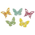 RAYHER WOODEN OBJECTS BUTTERFLIES 2CM 2PCS [5TYPES] - Image 2