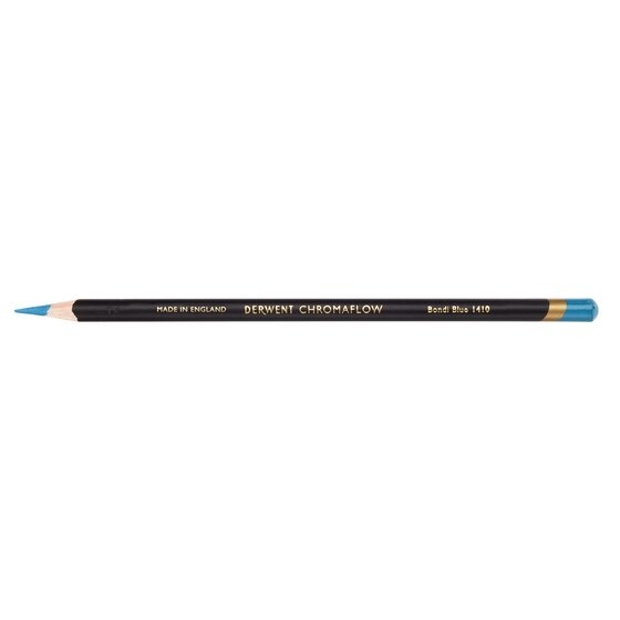 DRW2306063.jpg DERWENT CHROMAFLOW PENCIL 1410 BONDI BLUE - Image 1