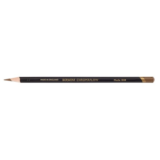 DRW2306078.jpg DERWENT CHROMAFLOW PENCIL 1840 MOCHA - Image 1