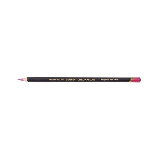 DRW2306273.jpg DERWENT CHROMAFLOW PENCIL 0950 HOLLYWOOD PINK - Image 1