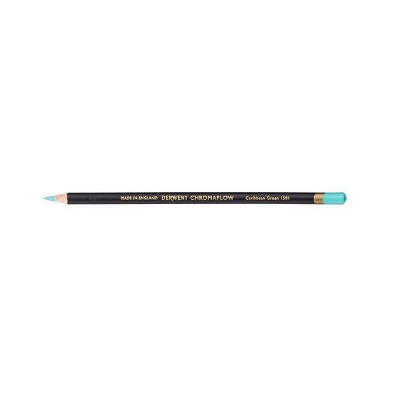 DRW2306282.jpg DERWENT CHROMAFLOW PENCIL 1501 CARIBBEAN GREEN - Image 1